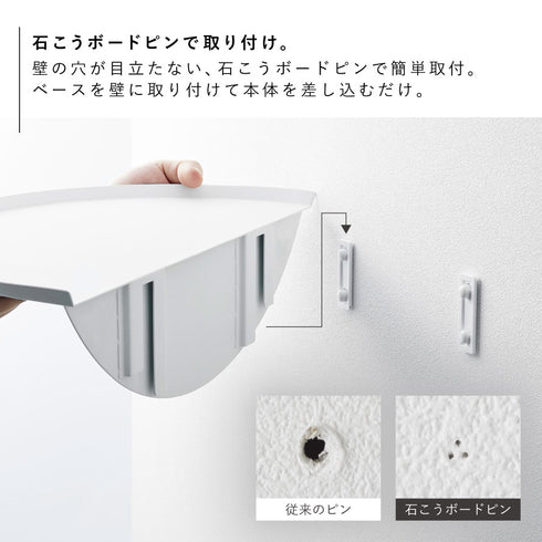 ウォールサイドテーブル タワー 石こうボード壁対応.|s3
